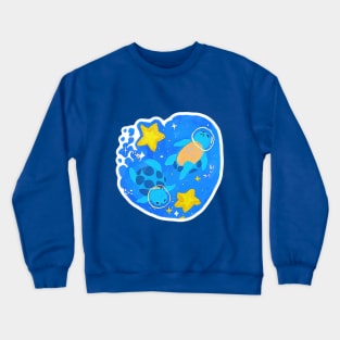 space turtles Crewneck Sweatshirt